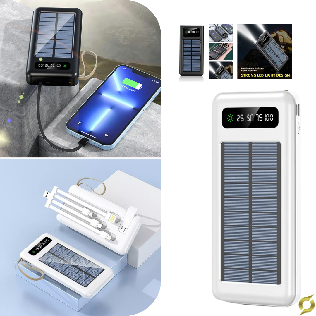 Solární powerbanka 20 000 mAh